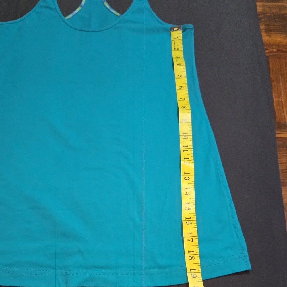 Lululemon Vibrant Teal Racerback Tank Top - Picture 7 of 7